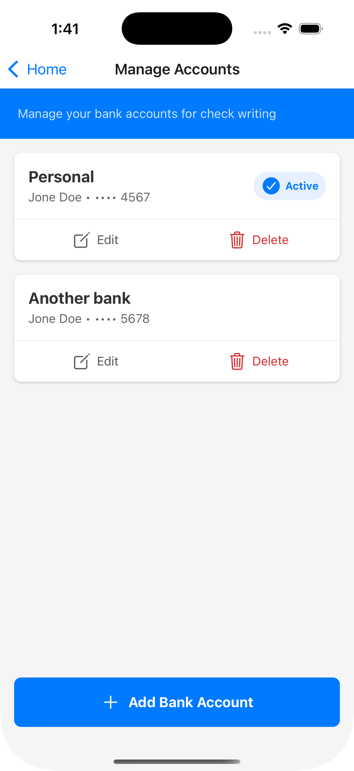CheckMaker - Print Professional Checks from Your iPhone